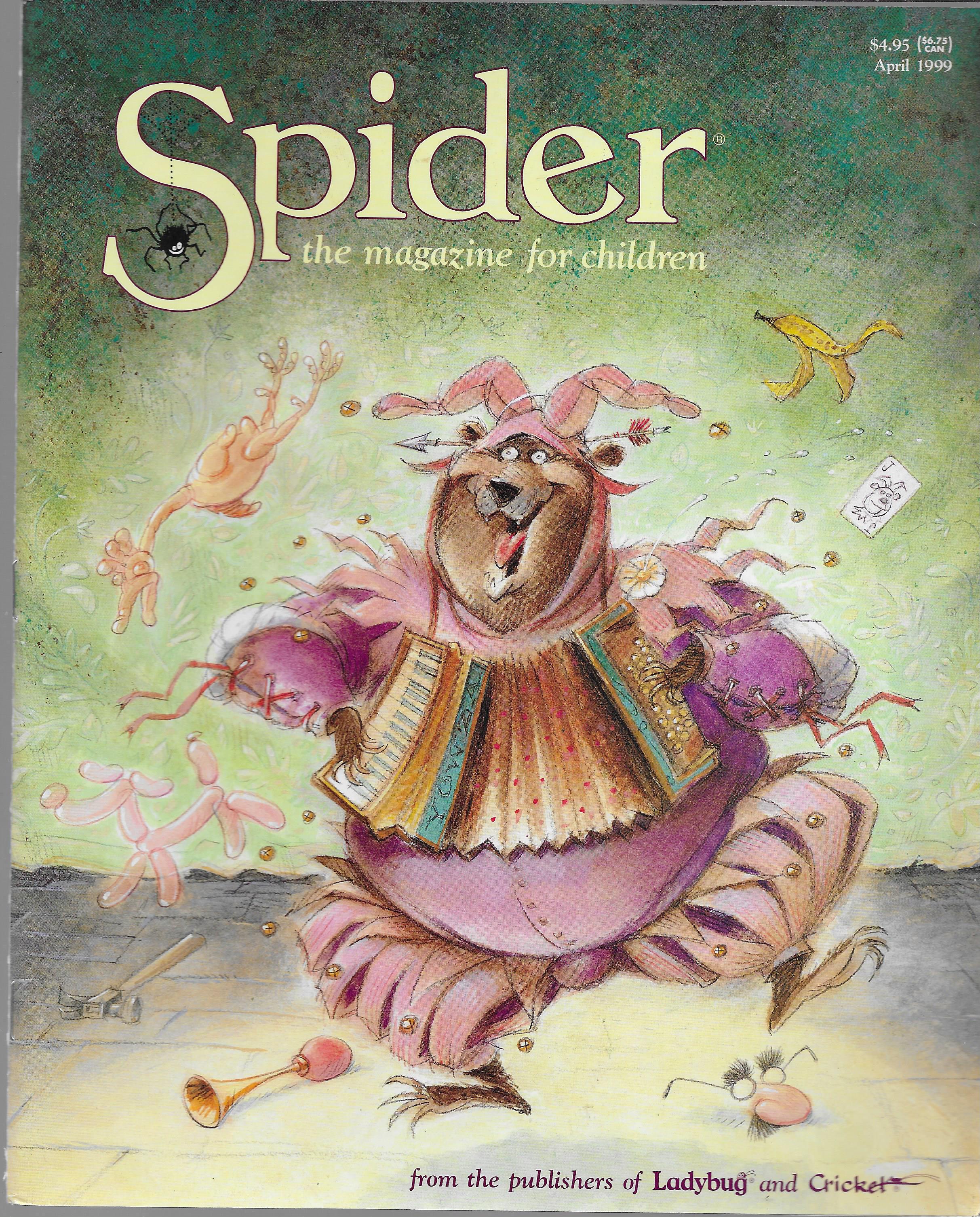 Spider Magazine For Children April 1999